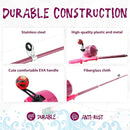 Kids Fishing Pole, Telescopic Fishing Rod, Toddler Collapsible Fishing Rod and Reel Combo with Tackle Box, Fishing Line, Bobber, and Soft Lures for Boy, Girl, Youth, Beginner, Over 4 Years Old by TinyTreasures Baby Boutique