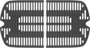 Cast Iron Cooking Grates for Weber Traveler Portable 9010001 9020001 9030001 9013001 Grills, Grill Grate Replacement Parts for Weber Traveler Portable Gas Grill Stealth Edition, 2 Pack by GreenHaven Gardens