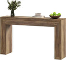 Rresyet 55 Inch Long Console Table, Sofa Table Behind Sofa, Wooden Entryway Table, Farmhouse Entryway Table for Entry, Hallway, Living Room (Wood) by CozyNest Decor
