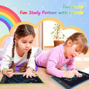 TECJOE 2 Pack LCD Writing Tablet, 10 Inch Colorful Doodle Board Drawing Tablet for Kids, Kids Travel Learning Toys Christmas Birthday Gifts for 3 4 5 6 Year Old Boys and Girls Toddlers by TinyTreasures Baby Boutique