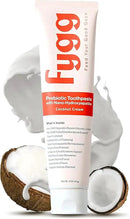 Fluoride-Free Toothpaste with Prebioitics – Coconut Cream Flavor (4oz) | Nano-Hydroxyapatite Remineralizing for Sensitive Teeth, Whitening & Enamel Repair by CozyNest Decor