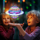 Flying Orb Ball (Blue, 2025 Upgraded) with Dazzling Lights, Magic Hover Spinner, Cool Boomerang Drone, Floating Cosmic Globe, Kids Toys Gifts for 6 7 8 9 10 Year Old Boys Girls by TinyTreasures Baby Boutique
