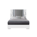 Moon - Modern Bed With LED Accent Lighting by Unique Piece Furniture