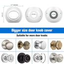 Door Knob Child Proof Universal Size 2.7" Diameter Baby Door Knob Safety Cover for Kids Easy Grip Baby Proof Door Knob Covers Hard for Toddlers to Open Child Safety Door Knob Covers (4 Pack) by TinyTreasures Baby Boutique