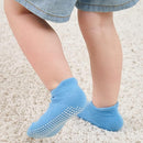 Zaples Baby Non Slip Grip Ankle Socks with Non Skid Soles for Infants Toddlers Kids Boys Girls by TinyTreasures Baby Boutique