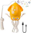 Magic Dancing Octopus Toys, Musical LED Toy, 3 Colors Available (Yellow) by TinyTreasures Baby Boutique