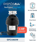 GE GFC1065W Disposer, Black by CozyNest Decor