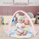 Activity Gym, Baby Play Gym Mat for Toddlers, 0-18 Months Tummy Time Play Mats, Infant Play Gym with Detachable Toys for Sensory Exploration and Motor Skill Development, PM2407 by TinyTreasures Baby Boutique