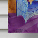 Pembroke Corgi room with a view Flag Canvas House Size