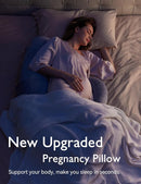 Momcozy Pregnancy Pillow, Original F Shaped Maternity Pillow for Pregnant Women with Adjustable Wedge Pillow, Full Body Support Pregnancy Pillows for Side Sleeping with Velvet Cover, Grey by TinyTreasures Baby Boutique