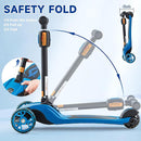 GLAMUP Kids Scooter, 2-in-1 Folding Kick Scooters, Adjustable Height, Safety Lock, 3 Wheel Kick Scooter for Boys and Girls Ages 3-14 by TinyTreasures Baby Boutique