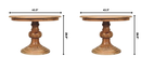 Solid Wood Round Turned Dining Table