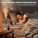 Humidifiers for Bedroom Large Room Home - GloryAir 6L Quiet Top Fill Cool & Warm Mist Humidifier with Smart Humidity Control, Remote Control, 7-Color Light, Humidistat, Oil Diffuser for Plants & Baby by TinyTreasures Baby Boutique
