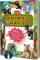 English Talking Book for todddler 3-5,Interactive Sound Book Kids 3 4 5 6 7 8 Year Old,Preschool Educational Learning Toy,Boys and Girls Birthday Gift,Autism Sensory,with 600+Sounds,171 Animal by TinyTreasures Baby Boutique