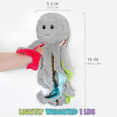 Sensory Octopus Plush Toy, Fidget Plush for Special Needs and Sensory Fun, FEELix Collection by TinyTreasures Baby Boutique