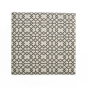 Richmond Storage Ottoman with Unique Pattern and Ample Storage - Gray by HouseOfZazla