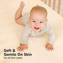 KeaBabies 2-Pack Organic Crib Sheets for Boys, Girls - 52x28 Fitted Crib Mattress Sheet Neutral, Breathable Jersey Cotton Cover for Baby Bed, Toddler Mattress, Soft & Cute Prints (Pecan) by TinyTreasures Baby Boutique