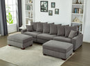 5 Seater Oversized Convertible L & U Shaped Couch by Unique Piece Furniture