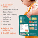 Cali's Books You are My Sunshine Nursery Rhymes | Interactive Sound Book | Musical Toys for Toddlers 1-3 | Sound Book for Babies and Toddlers | Interactive Baby Learning Toy. by TinyTreasures Baby Boutique