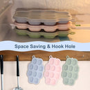 Silicone Nibble Freezer Tray (3 Pack), Kingkam Baby Breastmilk Popsicle Molds, Baby Fruit Feeder Teether Tray, Breast Milk Teether Pop Maker for Homemade Baby Food by TinyTreasures Baby Boutique