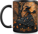 Personalized Witch Coffee Mug with Names, Custom Witch Accent Mug Halloween Mugs Personalized Spooky Halloween Gifts For Women Friends Sister Girls Family Her Spooky Season Gift by TinyTreasures Baby Boutique