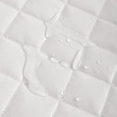 NTBAY 2 Pack Waterproof Mini Crib Mattress Protector, Quilted 24"x38" Fitted Mattress Cover - Machine Washable - Soft and Breathable Baby Mattress Pad Sheet for Mini Crib and Baby Playards, Yellow by TinyTreasures Baby Boutique