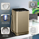 Portable Washing Machine 2.3 Cu. Ft. Full-Automatic Compact Washer Machine for Apartment, 10 Wash Program Small Portable Washer for Dorm, Apartment, RV, Home, Golden by CozyNest Decor