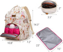 Wrangler Diaper Bag Backpacks Western Backpack Purses Multi-function Baby Bags for Mom with Waterproof Changing Pad & Pacifier Case by TinyTreasures Baby Boutique