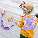 Accmor Toddler Harness Leash + Anti Lost Wrist Link, Kids Butterfly Harnesses With Children Leashes, Cute Baby Leash Walking Assistant Wristband Strap Tether for Girls Outdoor (Purple) by TinyTreasures Baby Boutique