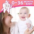 102PCS Baby Tongue Cleaner,Baby Oral Cleaner Newborn Baby Toothbrush,Disposable Infant Toothbrush Clean Baby Mouth,Gauze Gum Cleaner Stick Dental Care for 0-36 Month Baby+1 Finger Toothbrush with Case by TinyTreasures Baby Boutique