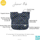 Bumkins Bibs - Toddler Bibs, Waterproof, Large for 1-3 Years, Short Sleeve by TinyTreasures Baby Boutique
