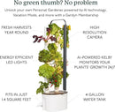 Gardyn Studio Hydroponics Growing System Kit & Vertical Indoor Garden Planter | Smart Herb Garden | Includes 16 Non-GMO Indoor Plants, Herbs, Vegetables & LED Grow Light for Your Home Gardening System by GreenHaven Gardens