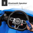 Licensed Audi Electric Kids Car, 12V Kids Ride-on Toy Car for Toddlers w/Remote - Dark Blue by TinyTreasures Baby Boutique