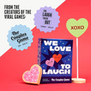 We Love to Laugh [Couples Game for 2 Players | Hilarious Relationship Card Game for Date Night, Anniversaries, Game Night | Couples Gift Idea, Don’t Laugh Couples Edition, Try Not to Laugh Game] by TinyTreasures Baby Boutique
