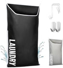 Hanging Laundry Hamper Bag XL 40x22", Space Saving over the Door Storage Bags, Behind the Door Hampers for Dirty Clothes & Wall Mounted Basket for Bathroom, Organizer for Small Room Spaces RV by CozyNest Decor