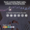 VTech 5.5" IPS Screen 720P Video Baby Monitor with Camera and Audio, Pan-Tilt-Zoom, Night Light, 2-Way Talk, Lullabies, Soothing Sounds, Long Battery Life, No WiFi: Advanced HD Plus by TinyTreasures Baby Boutique