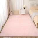9x12 Pink Fluffy Rug, Ultra Soft Area Rugs for Living Room, Plush Rugs for Bedroom, Non-Slip Indoor Carpet for Nursery, Study Room, Kids Room, Room Decor by TinyTreasures Baby Boutique