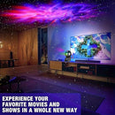 Astronaut Star Projector, Star Projector Galaxy Light for Kids，8 Modes Remote and 270° Adjustable Led Lights for Bedroom, Girls Room Decoration, Home Theater, Ceiling, Timer(Original Black) by TinyTreasures Baby Boutique