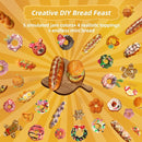 iLAND Cute Crafts for Teens Women Adults of DIY Air Dry Clay Art Mini Food, Modeling Clay Kit for Fun Date Night Craft Set Realistic 1/12 Scale Accessories for Dollhouse Kitchen Creative Crafting Gift by TinyTreasures Baby Boutique