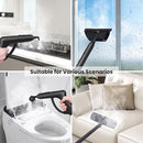 Steam Cleaner Sweepcent 1.5L Steamer for Cleaning Fast Heating 6-in-1 Multi-Surface with 8 Accessories UL499 Certified portable High Pressure Steam Cleaner for Home, Car, Floors, Sofas, Tiles, Grout by TinyTreasures Baby Boutique