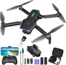 Drone with Camera, 1080P FPV Foldable Drone with Brushless Motor, One Key Take Off/Land, Altitude Hold, 360° Flip, Gravity Control, 2 Batteries, 3 Speeds Mini Drone for Kids Beginners by TinyTreasures Baby Boutique