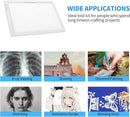 Rechargeable A4 Light Pad with Innovative Stand and Top Clip, Elice Wireless Bright Light Tracing Board Portable LED Artcraft Tracer Box for Drawing, Cricut Weeding Vinyl, Diamond Painting (White) by TinyTreasures Baby Boutique