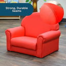 Children's Factory As We Grow Chair and Couch, Flexible Seating for Daycare or Preschool, Kids Reading Couch, Playroom Furniture, Red by CozyNest Decor