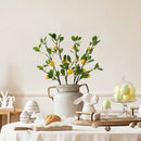 ucky Artificial Lemon Branches，4pcs of 27 Inch, Realistic Green Leaves and Yellow Lemon Fruit, Spring Summer Decoration Plants, Kitchen Decor Plant, Home Decor Plants，Greenery Stems by CozyNest Decor