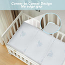 Pack and Play Mattress, 38x26” Foldable Travel Crib Memory Foam Playpen Mattress Pad for Baby & Toddler – Fits Most Playards by TinyTreasures Baby Boutique
