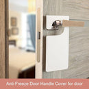 uxcell 6Pcs Door Handle Covers, Polyester Knitted Anti-Scald Door Knob Protector Door Knob Cover for Hot Doors and Cold Doors, Gray by TinyTreasures Baby Boutique