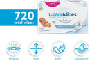 WaterWipes Sensitive+ Newborn & Baby Wipes, 3-In-1 Cleans, Cares, Protects, 99.9% Water, Unscented & Hypoallergenic, 720 Count (12 Packs) by TinyTreasures Baby Boutique