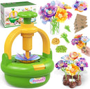 TingingYuli Arts and Crafts Kit for Kids Ages 4-8, Flower Bouquet Toys,DIY Flower Market Toys,Build Your Bouquet,Educational Christmas Birthday Gifts for 3 4 5 6 7 8 9 Year Old Girls-Green by TinyTreasures Baby Boutique