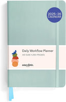 Anecdote 2026 Planner: A Monthly, Weekly & Daily Planner 2026 for Planning Your Success - A5 Size Hardcover Start Anytime and Achieve your Goals - Dutch Blue by TinyTreasures Baby Boutique