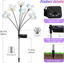 Solar Garden Lights Outdoor,New Upgraded Solar Firefly Lights Waterproof,Sway by Wind,Perfect Gardening Gifts for Women, Holiday Decoration by GreenHaven Gardens